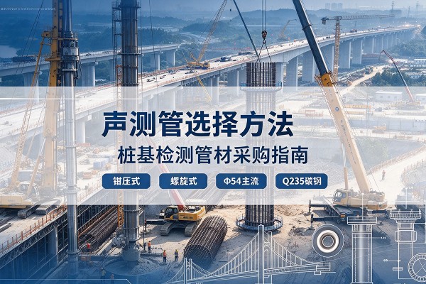 嘉陵声测管选型标准