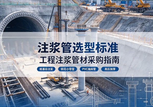 嘉陵注浆管选型标准